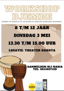 Workshop Djembé @ Theater Dakota