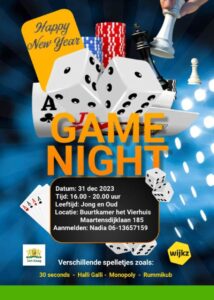 Game night @ Buurtkamer het Vierhuis