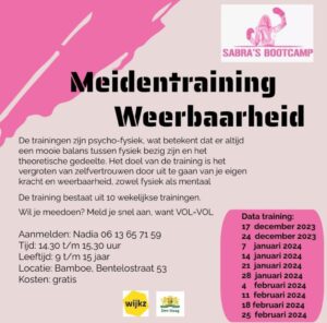 Meidentraining Weerbaarheid @ Bamboe