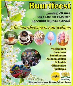 Buurtfeest Nijeveenstraat @ Speeltuin Nijeveenstraat