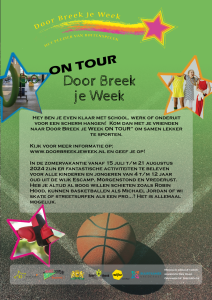 On Tour Door breek je week - vakantieactiviteiten @ Verschillende plaatsen in de wijk Escamp
