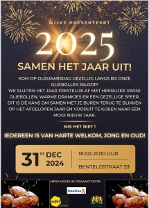 Samen het jaar uit ! @ Bentelostraat 53