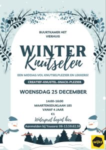 Winterknutselen - aanmelden verplicht @ Maartensdijklaan 185