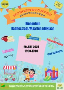 Buurtfeest Binnentuin Maartensdijklaan -Raaltestraat