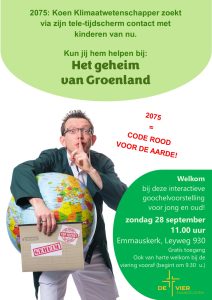 Het geheim van Groenland @ Emmauskerk Leyweg 930