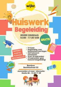 Huiswerkbegeleiding 9-12 jaar @ Bamboe