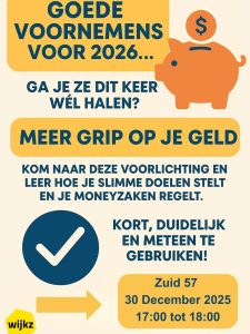 Goede voornemens voor 2026 @ Zuid 57