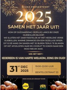 2025 - Samen het jaar uit! @ Bentelostraat 53