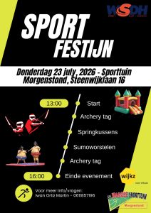 Sportfestijn sporttuin Morgenstond @ Sporttuin Morgenstond