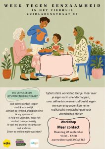 Week tegen eenzaamheid @ t vierhuis