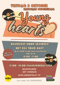 Young hearts - dansmiddag Nationale Ouderendag @ buurtkamer t vierhuis