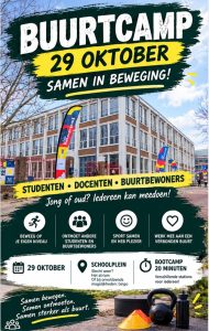 Buurtcamp 29 oktober - Samen in beweging ! @ Schoolplein de Meppel